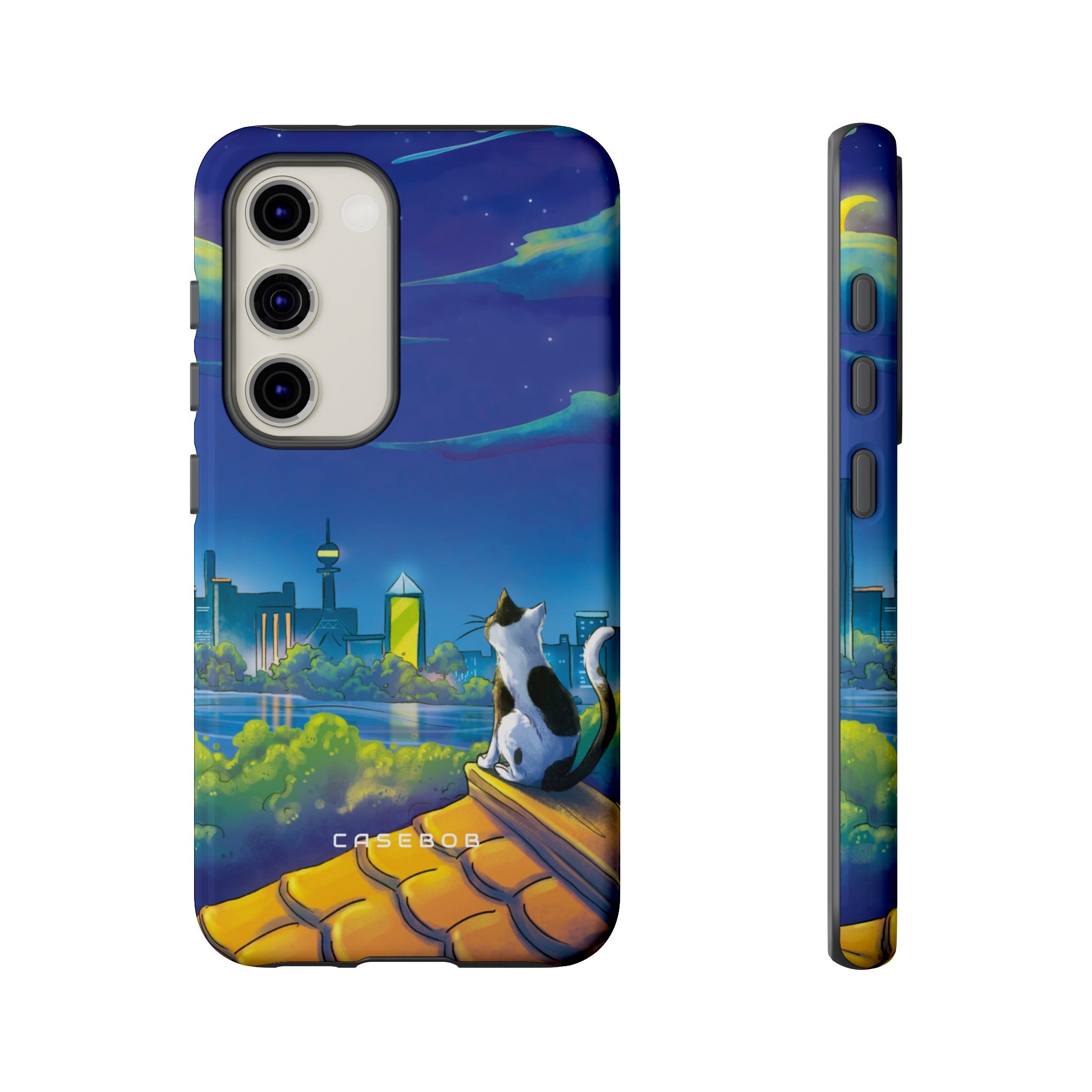 Cat Tin Roof - Protective Phone Case