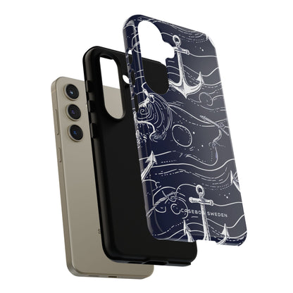 Gradient Anchorflow Waves Samsung S24 - Tough Phone Case