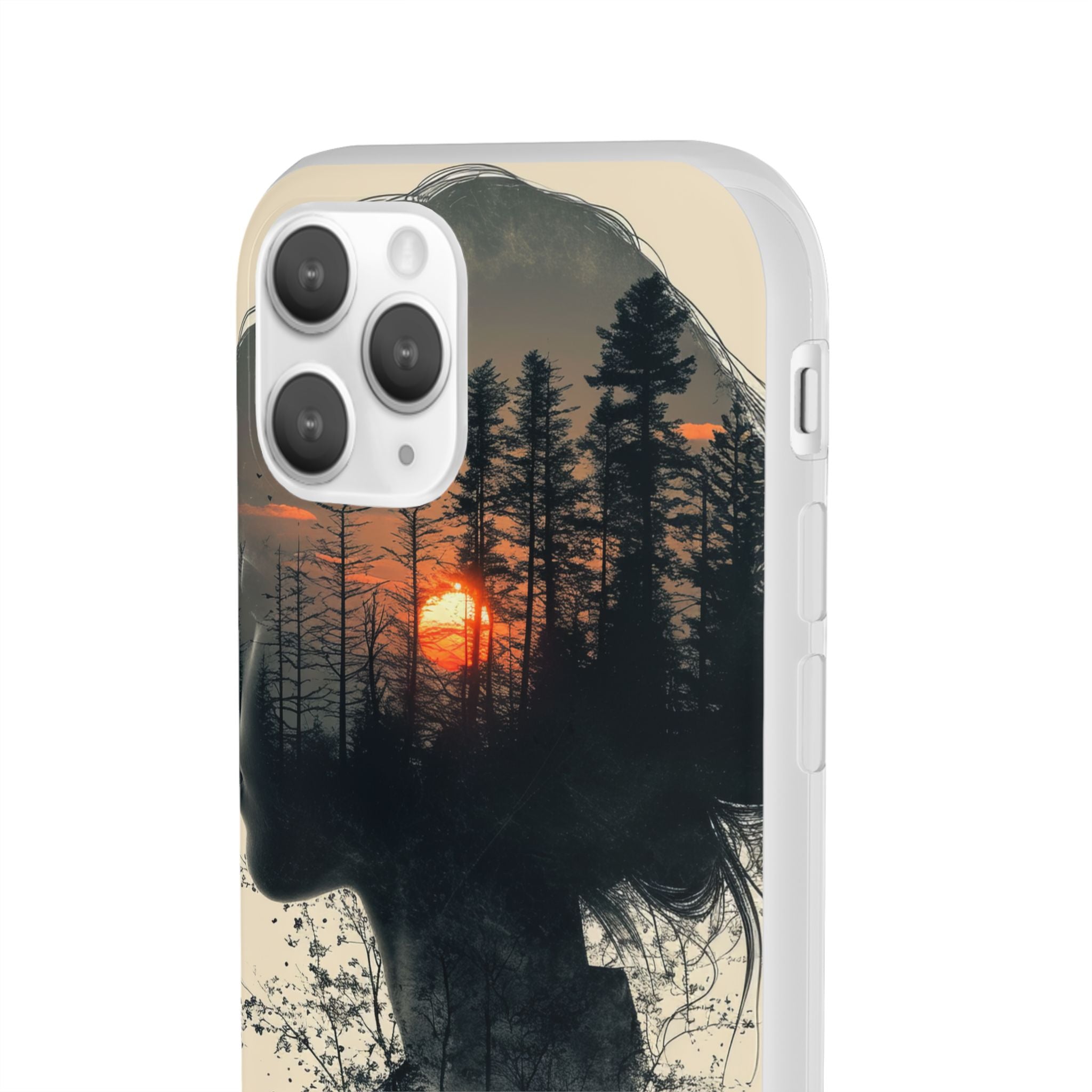 Tranquil Silhouette | Flexible Phone Case for iPhone