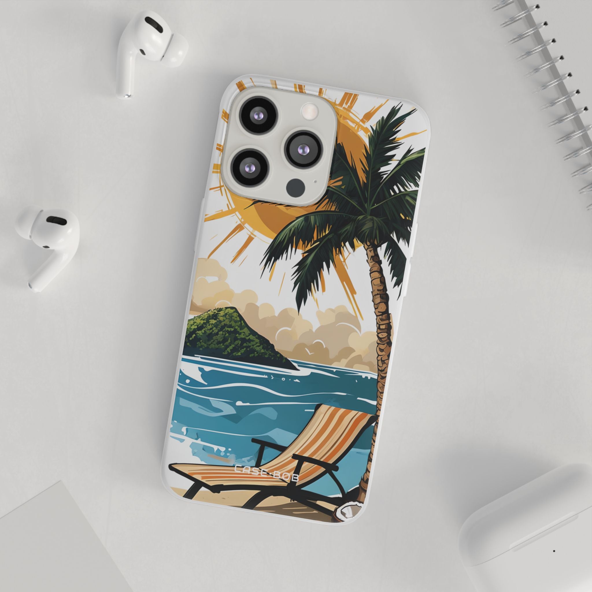 Sunny Palm Breeze iPhone 13 Pro - Soft