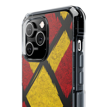 Dynamic Geometric Energy iPhone Case - Impact