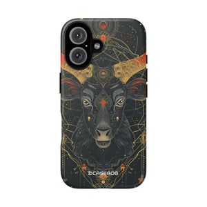 Mystical Bull: Cosmic Geometry - for iPhone 16