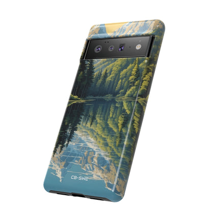 Mountain Peaks Reflect - Google Pixel Case