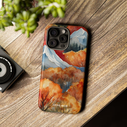 Snowcap Radiance iPhone 15 Pro Max Case - Tough