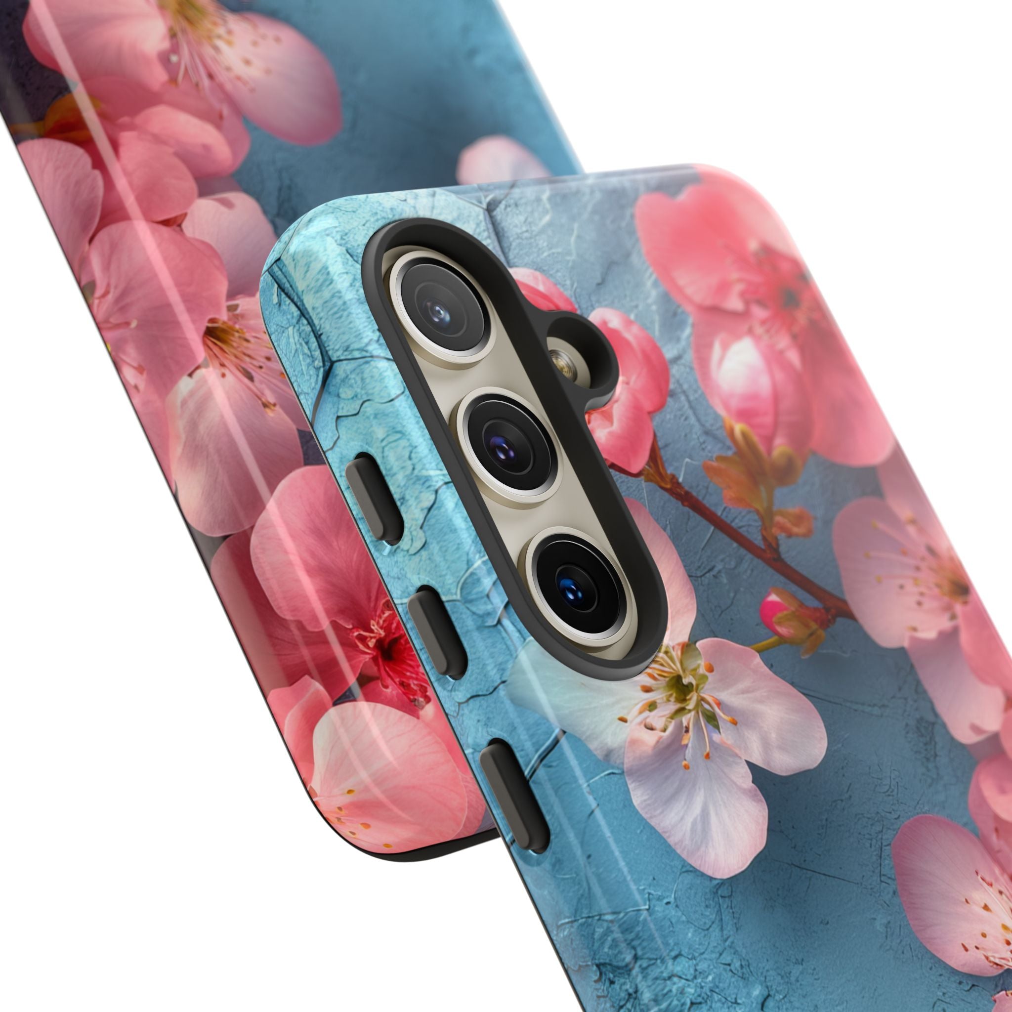 Blossom Serenity Case - Tough Samsung S24 Phone Case