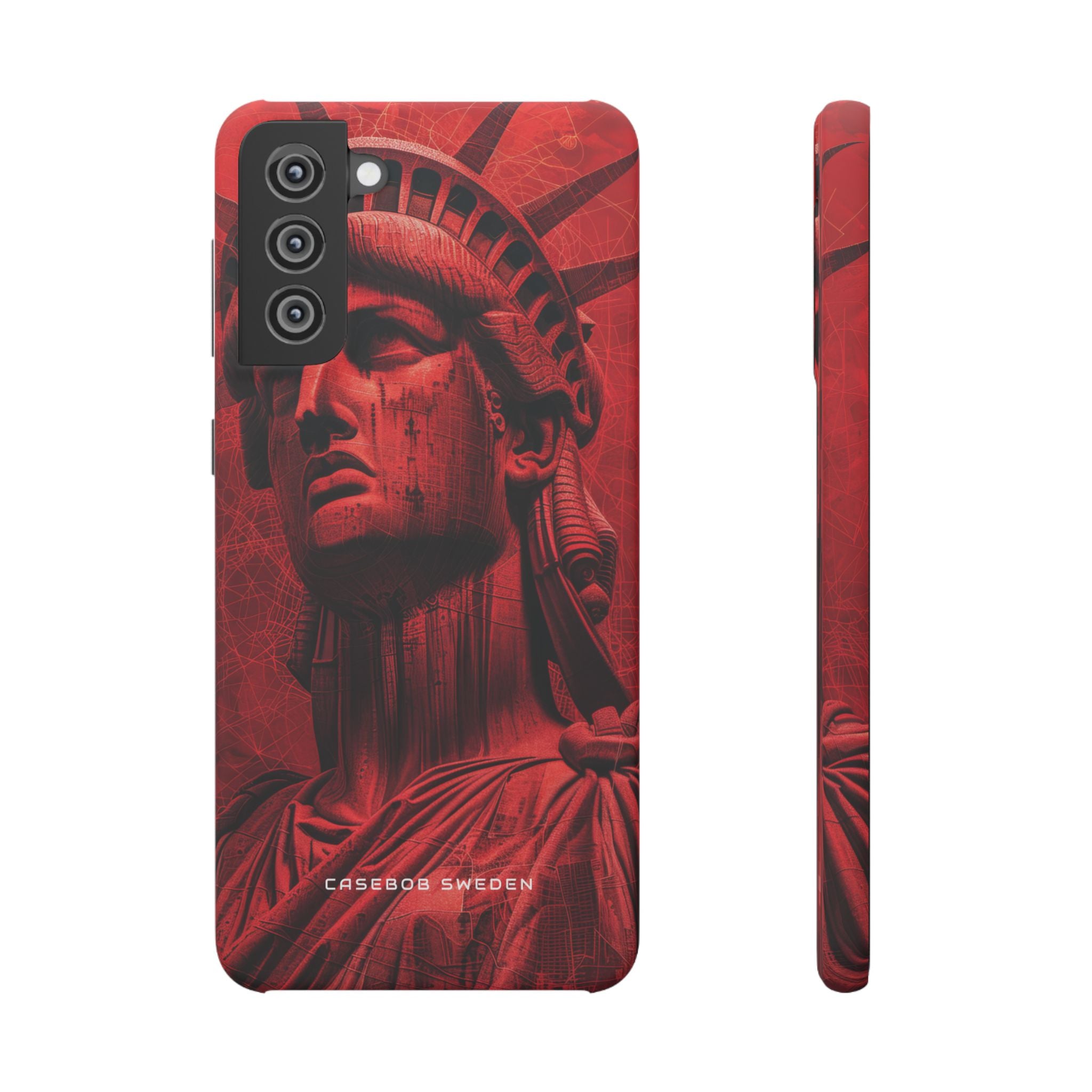 Zen Red Liberty Vision Samsung S21 - Slim Phone Case