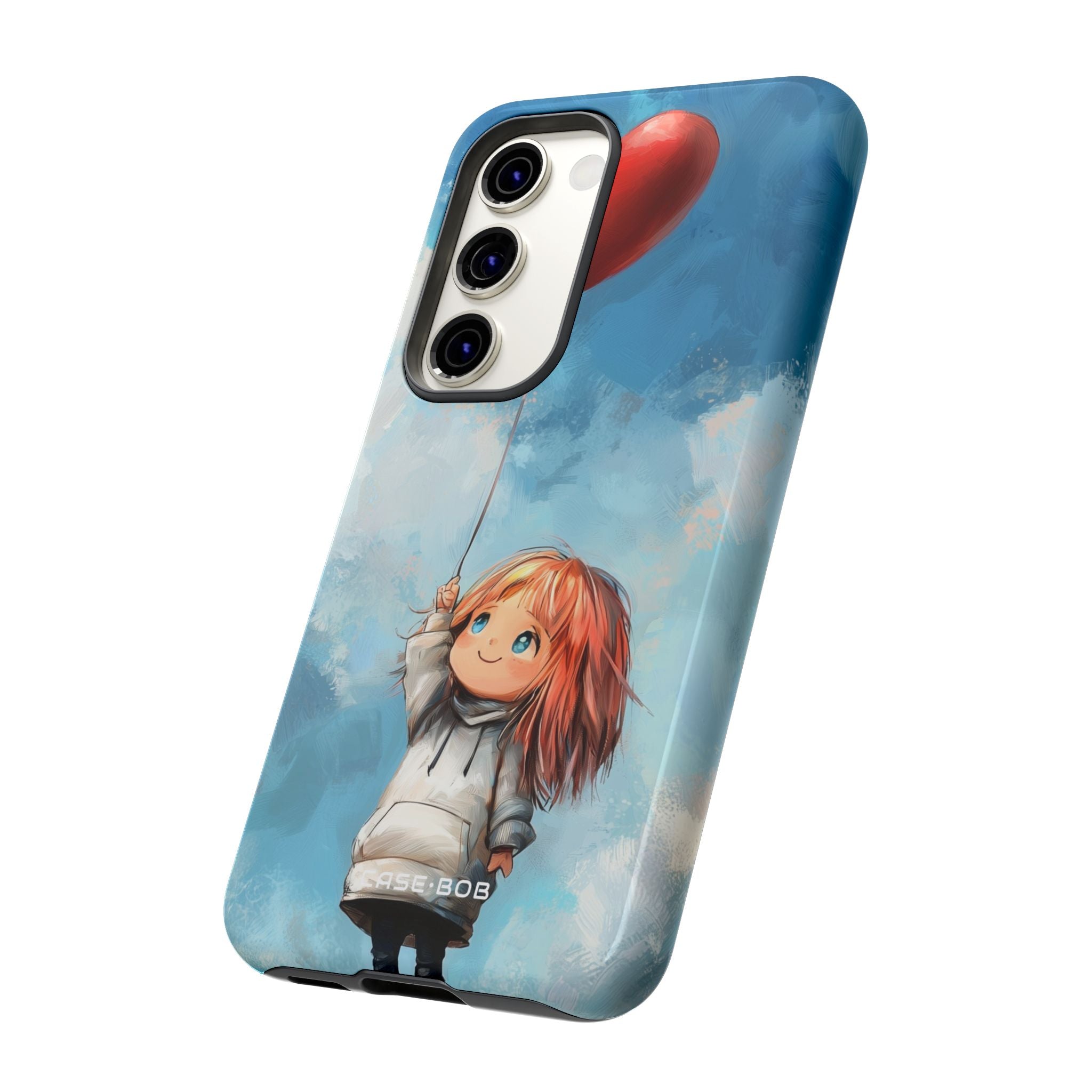 Heart Balloon Whimsy Samsung S23 Case - Tough