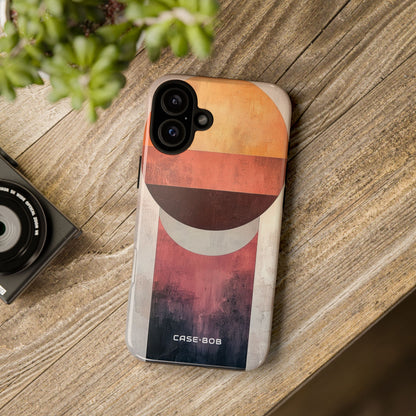 Bisected Horizon iPhone 16 Plus Case - Tough