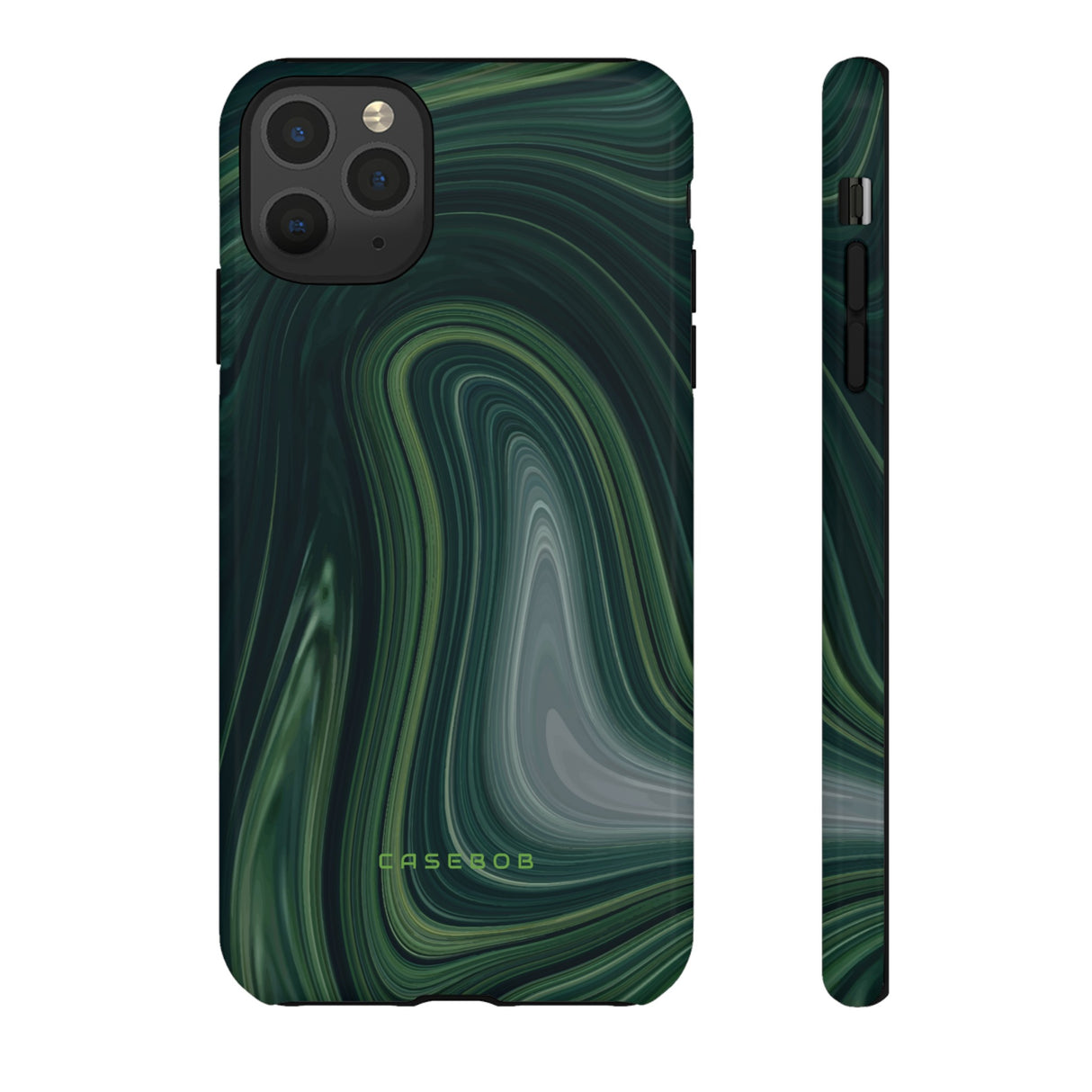 Green Marble - Protective Phone Case