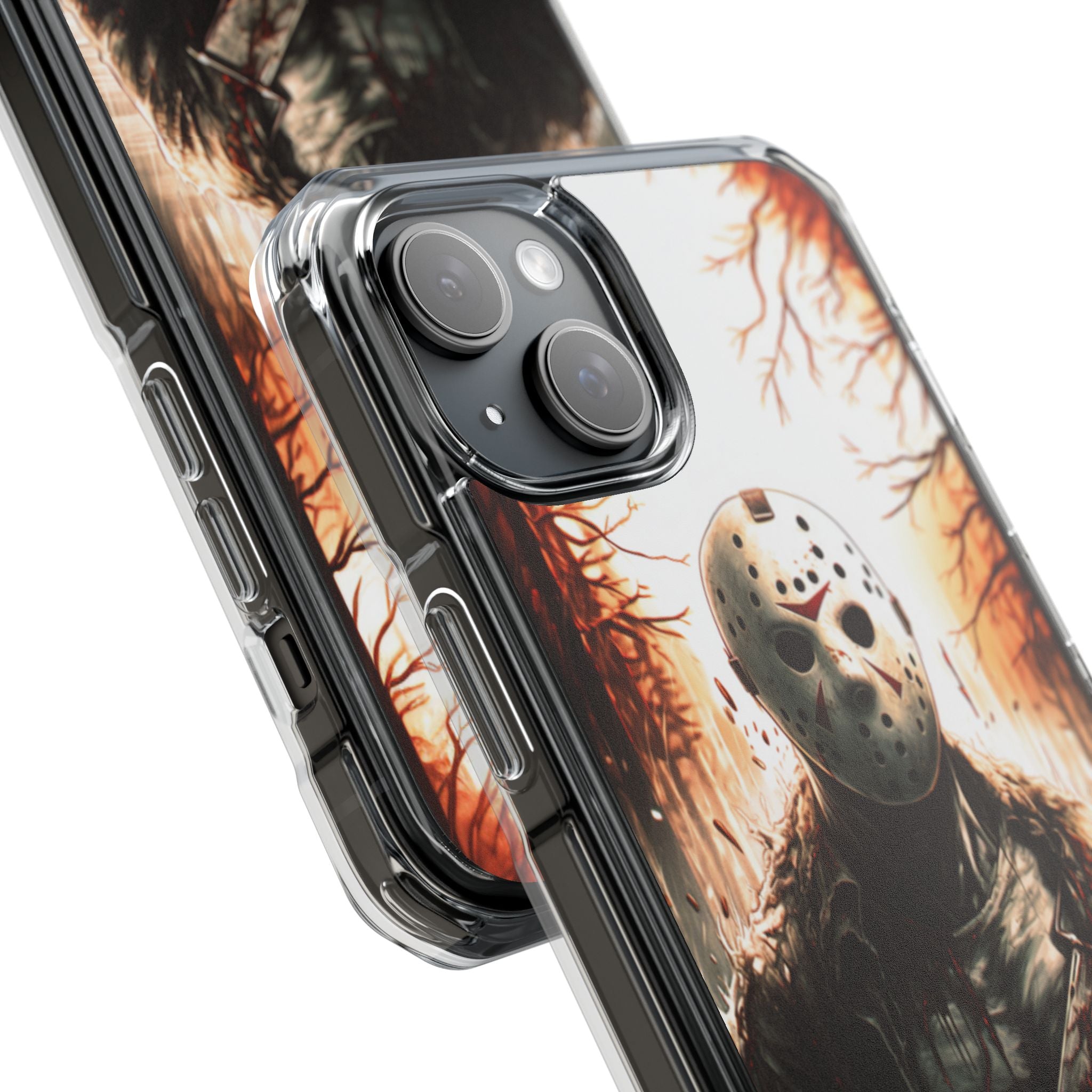 Nightmare Stalks Forest iPhone Case - Impact