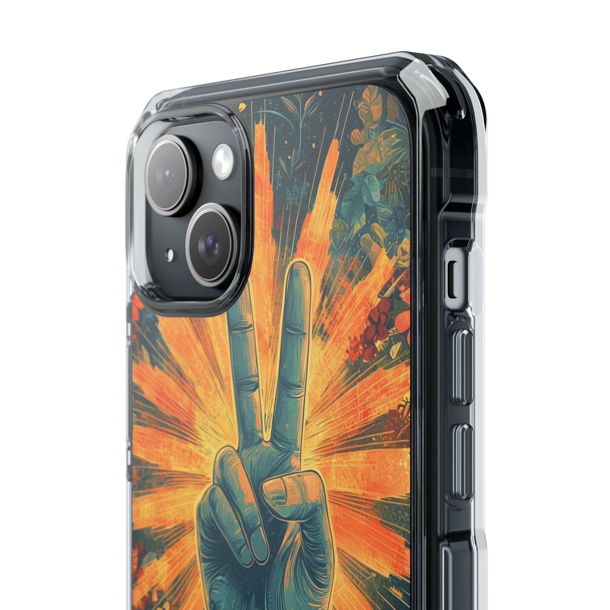 Flowers Embrace Peace iPhone Case - Impact