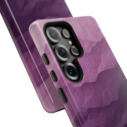 Purple Wave Layers Samsung S25 Ultra Case - Tough