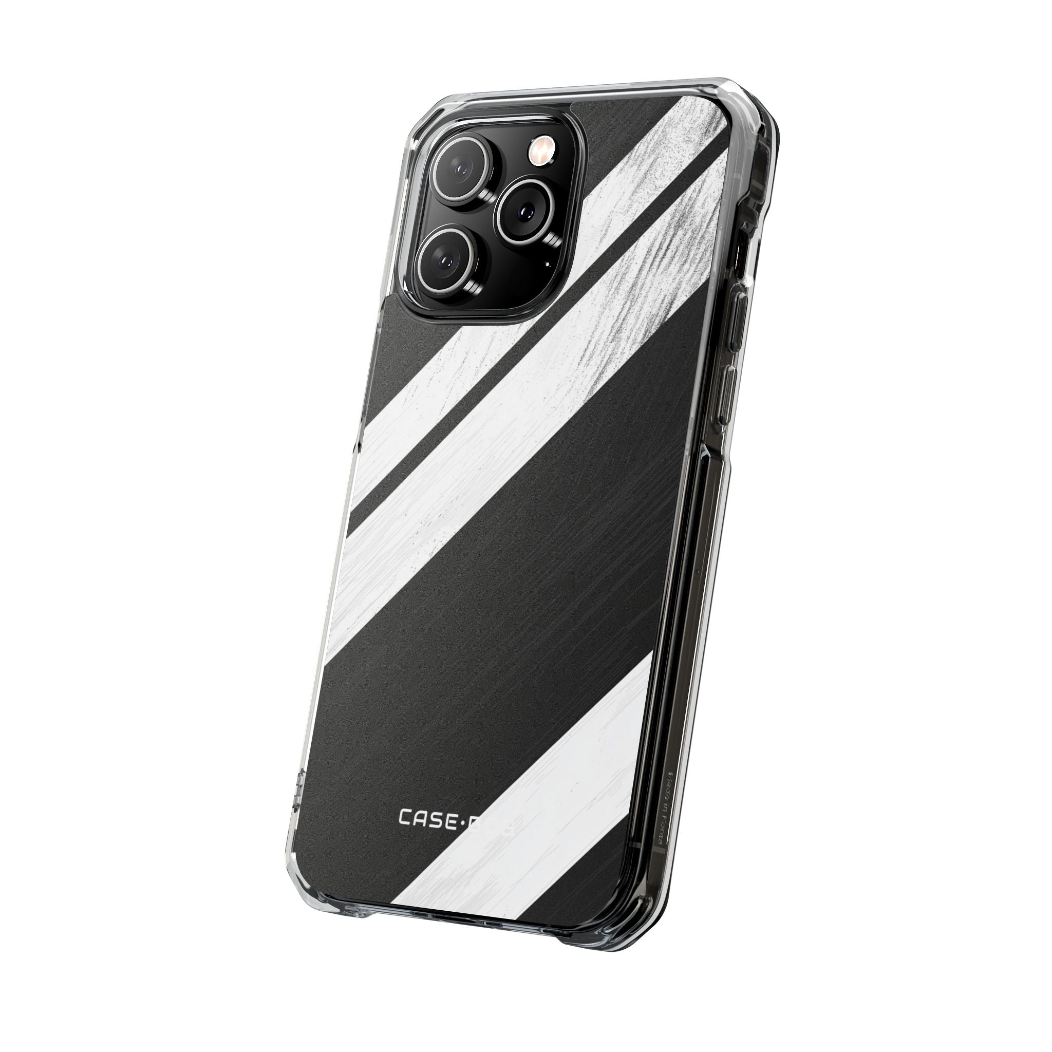 Distressed Stripe Motion iPhone 14 Pro Max Case - Impact