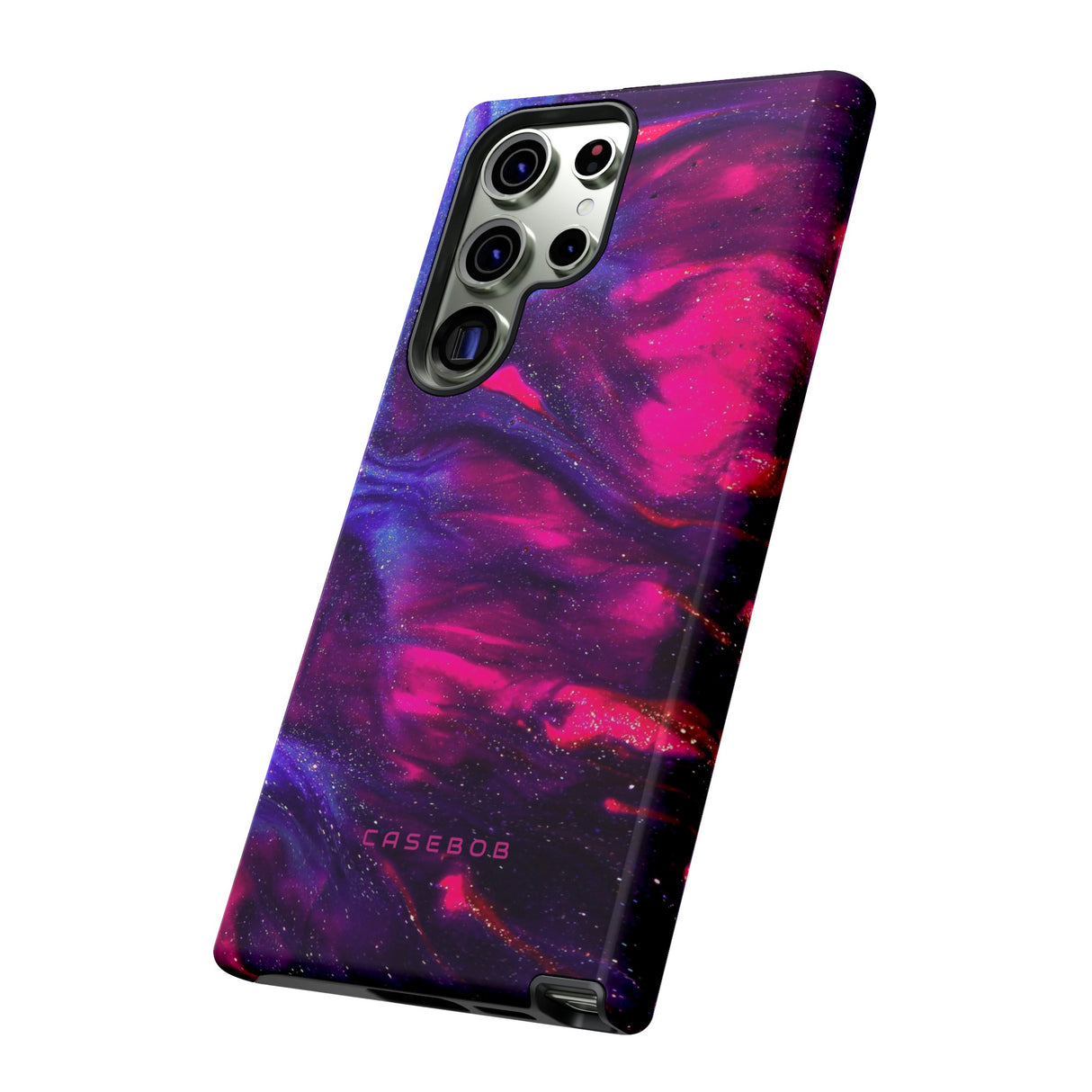 Deep Purple Ink Art - Protective Phone Case