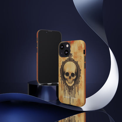 Gothic Skull Elegance iPhone 13 - Tough Phone Case