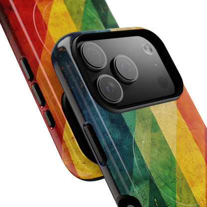 Diagonal Spectrum iPhone 17 Pro Case - Tough+