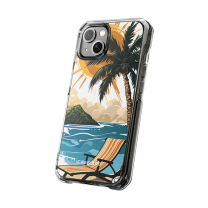 Sunny Palm Breeze iPhone 14 Case - Impact