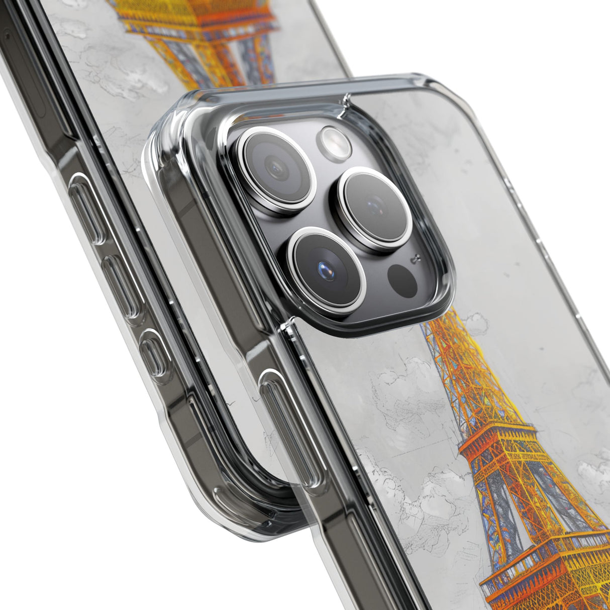 Autumnal Parisian Glow - Phone Case for iPhone (Clear Impact - Magnetic)