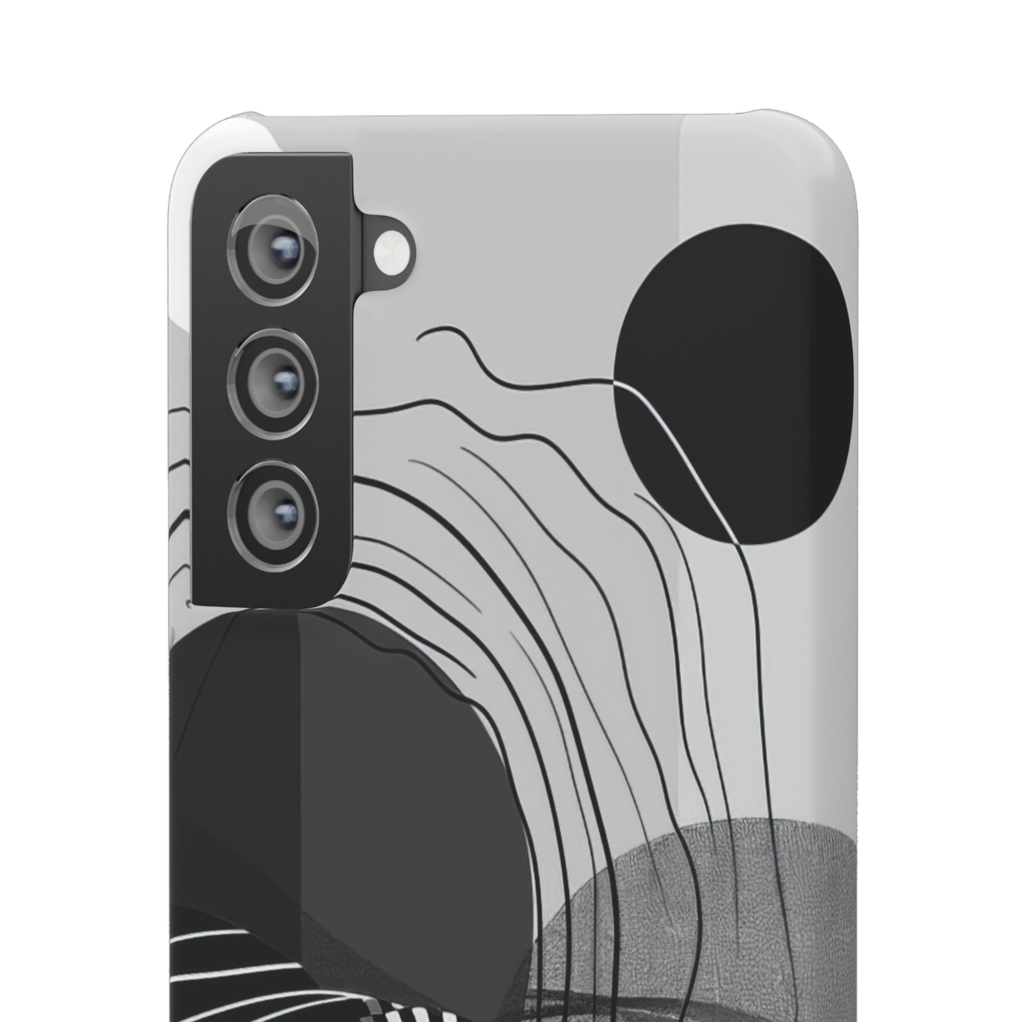 Monochrome Dynamics | Slim Phone Case for Samsung