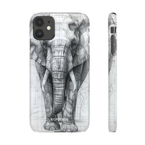 Technic Elephant | Slim Phone Case for iPhone