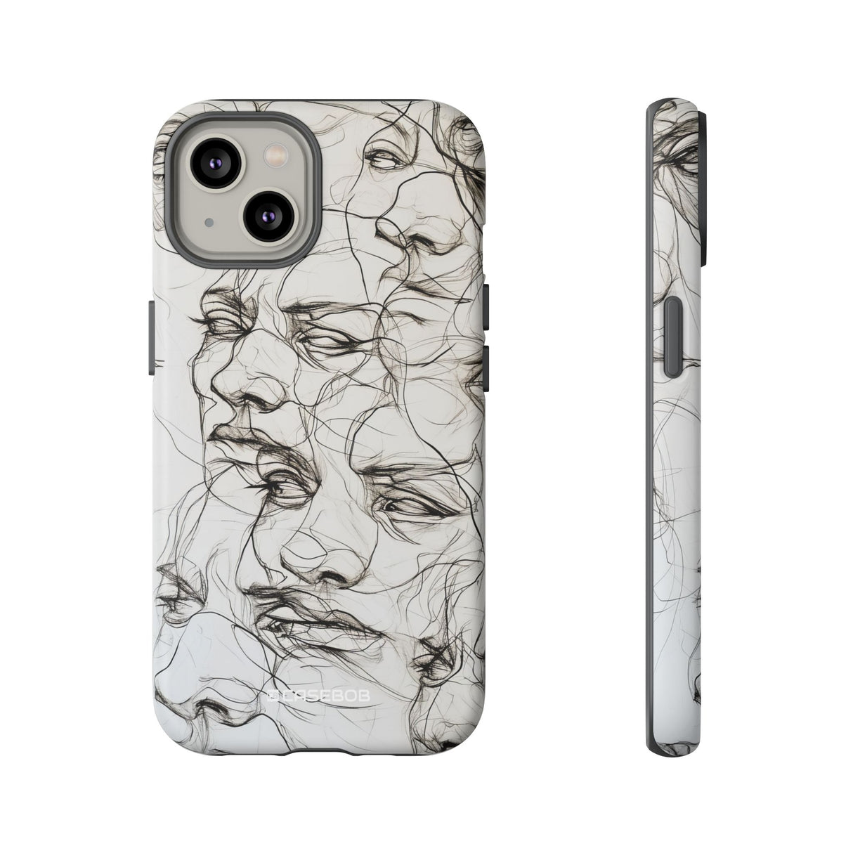 Ethereal Faces | Protective Phone Case for iPhone