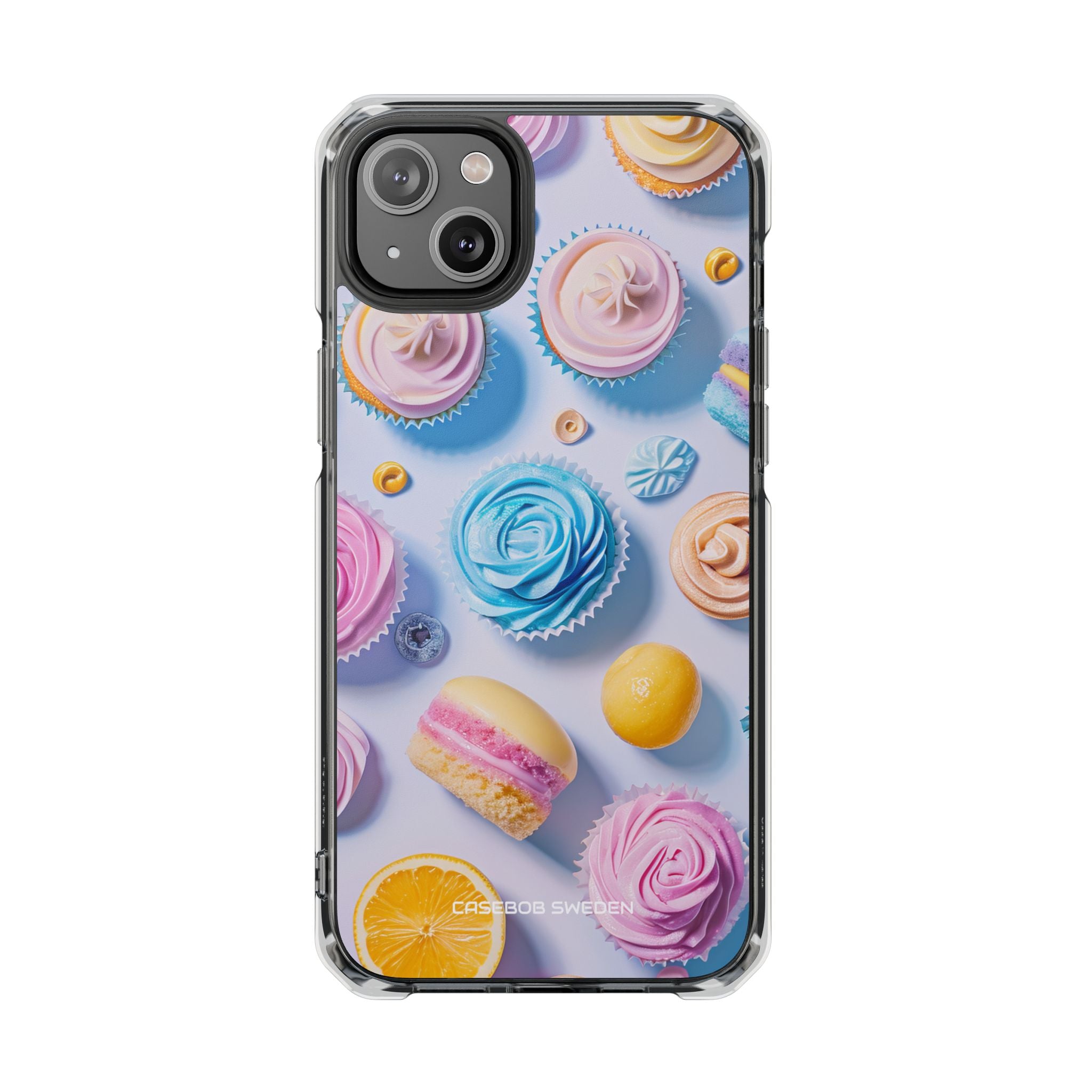 Pastel Whimsy Desserts - Clear Impact iPhone 14 Phone Case