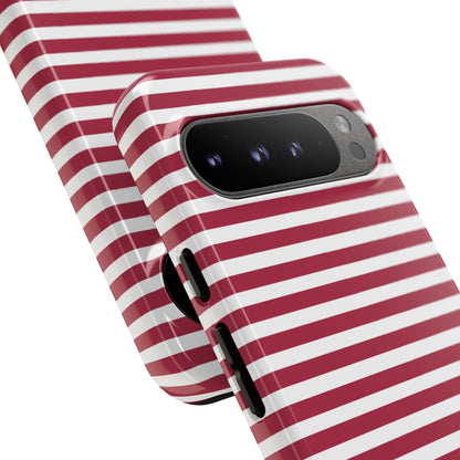 Red Stripes Wrap - Google Pixel Case