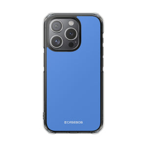 Vereinte Nationen, Blau | Handyhülle für iPhone (Clear Impact Case – Magnetisch) 