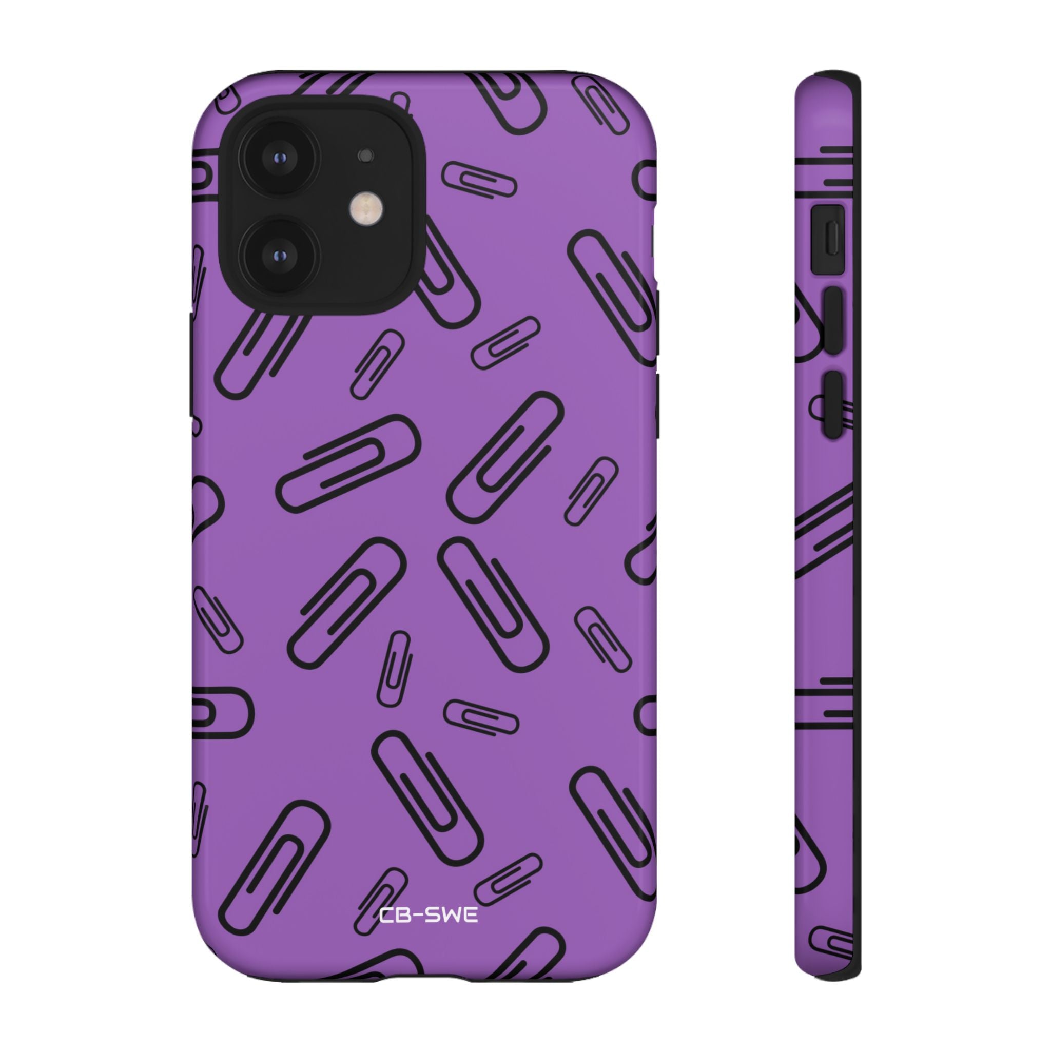 Paperclips Dance Playfully - iPhone Case