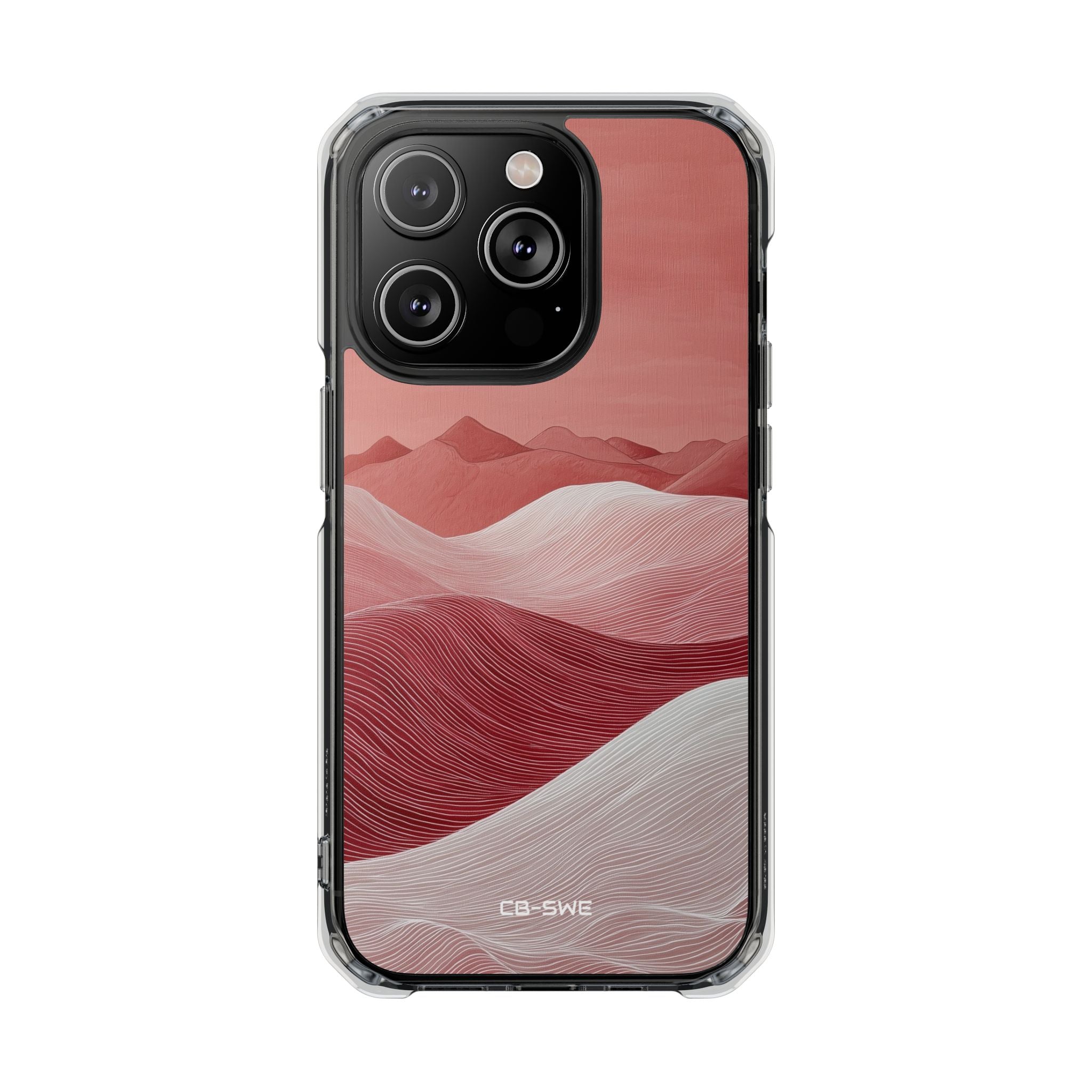 Waves Embrace Sun iPhone Case - Impact