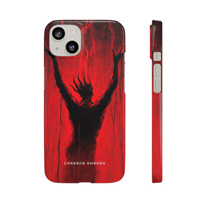 Crimson Despair iPhone 13 - Slim Phone Case