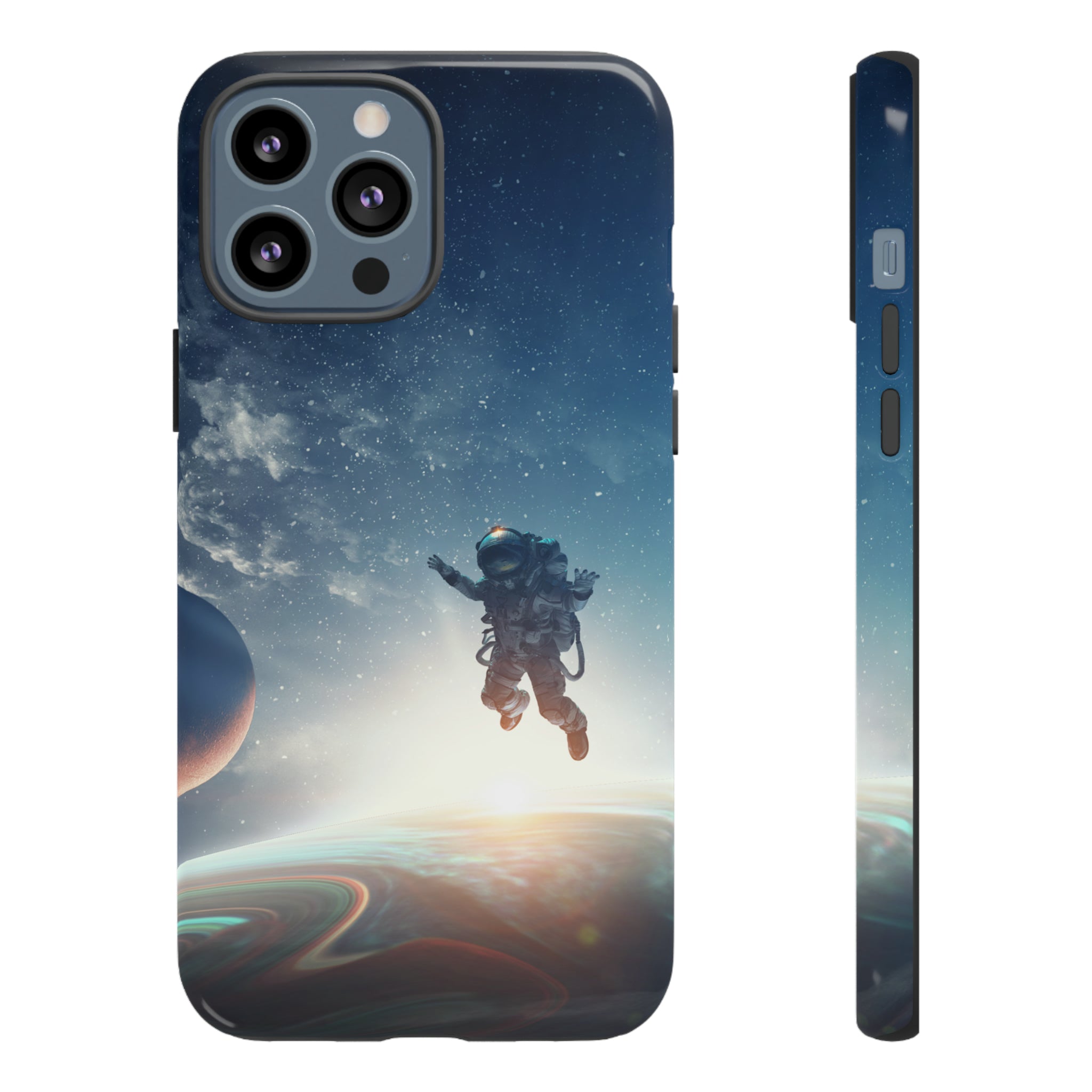 Astronaut Freefloat in Space - Protective Phone Case