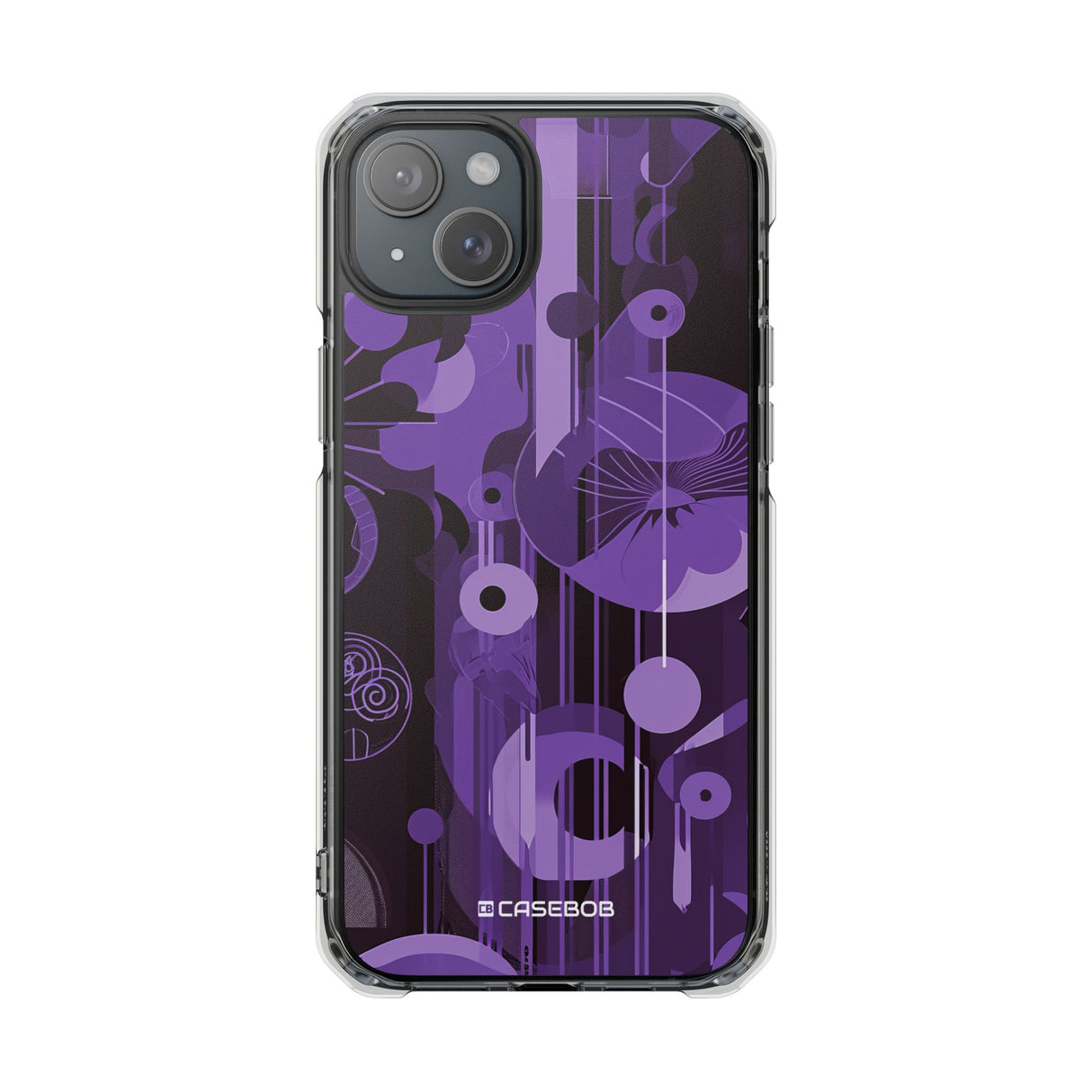 Pantone Ultra Violet | Phone Case for iPhone (Clear Impact Case - Magnetic)