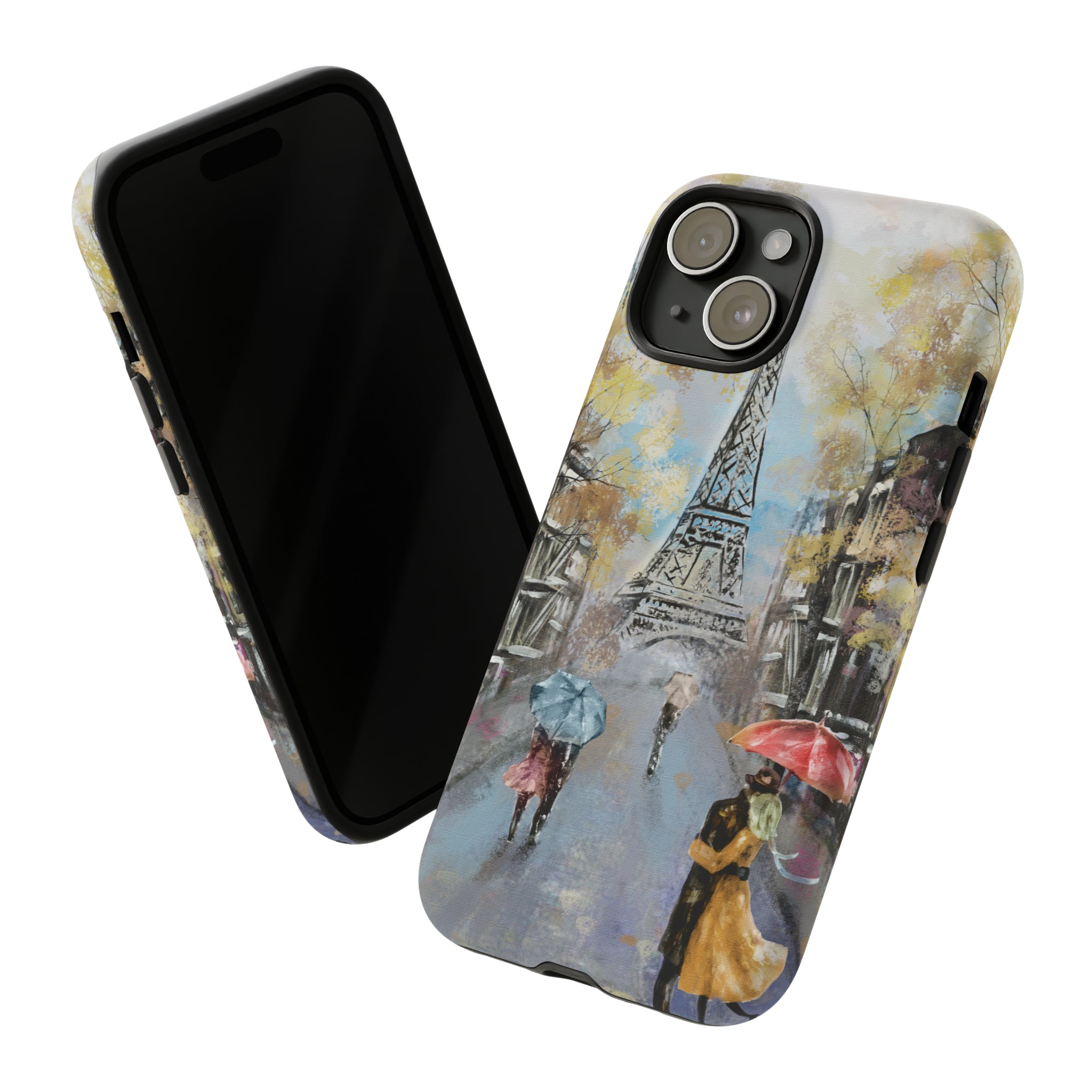 Oil Painting - Paris - Protective Phone Case