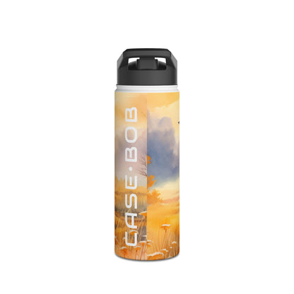 Radiant Sunburst - Stainless Steel Water Bottle