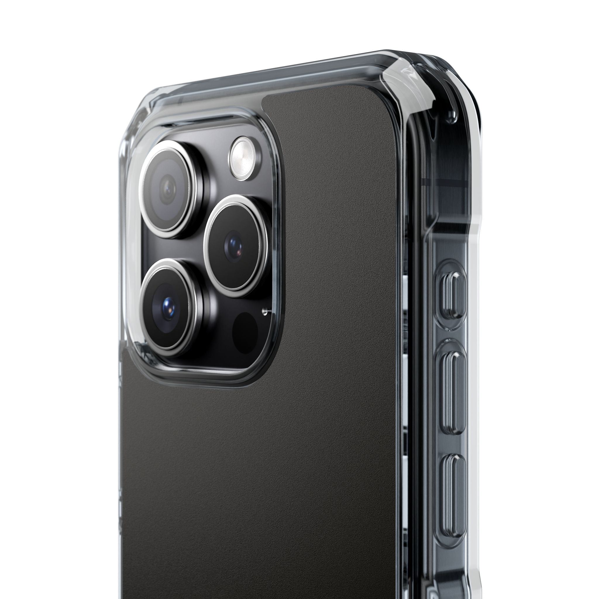 Smoky Black - Clear Impact Case for iPhone