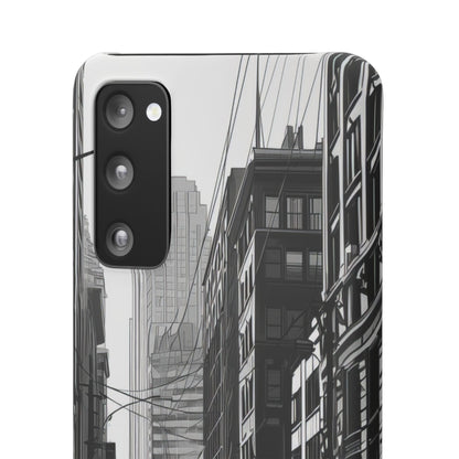 Urban Cityscape Line Perspective Samsung S20 - Slim Phone Case