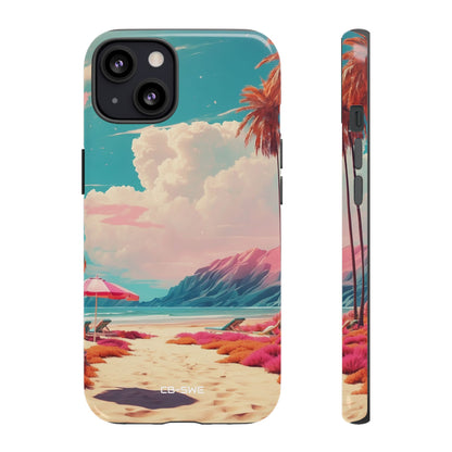 Vibrant Umbrellas Stand - iPhone Case