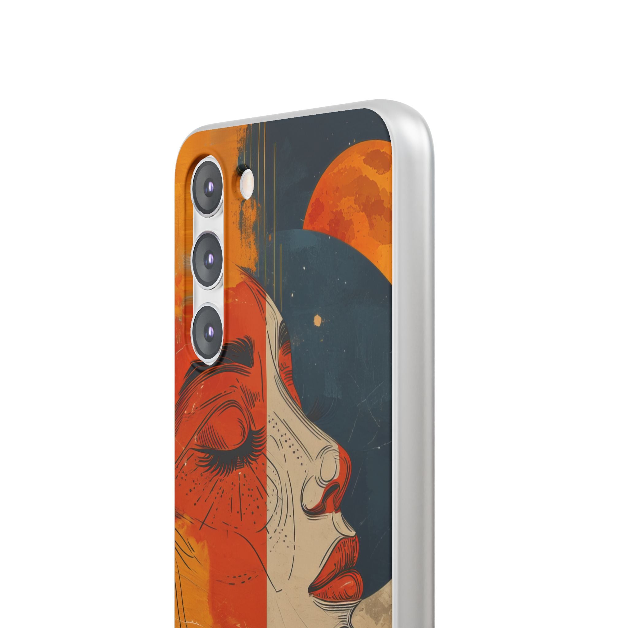 Celestial Duality | Flexible Phone Case for Samsung Galaxy