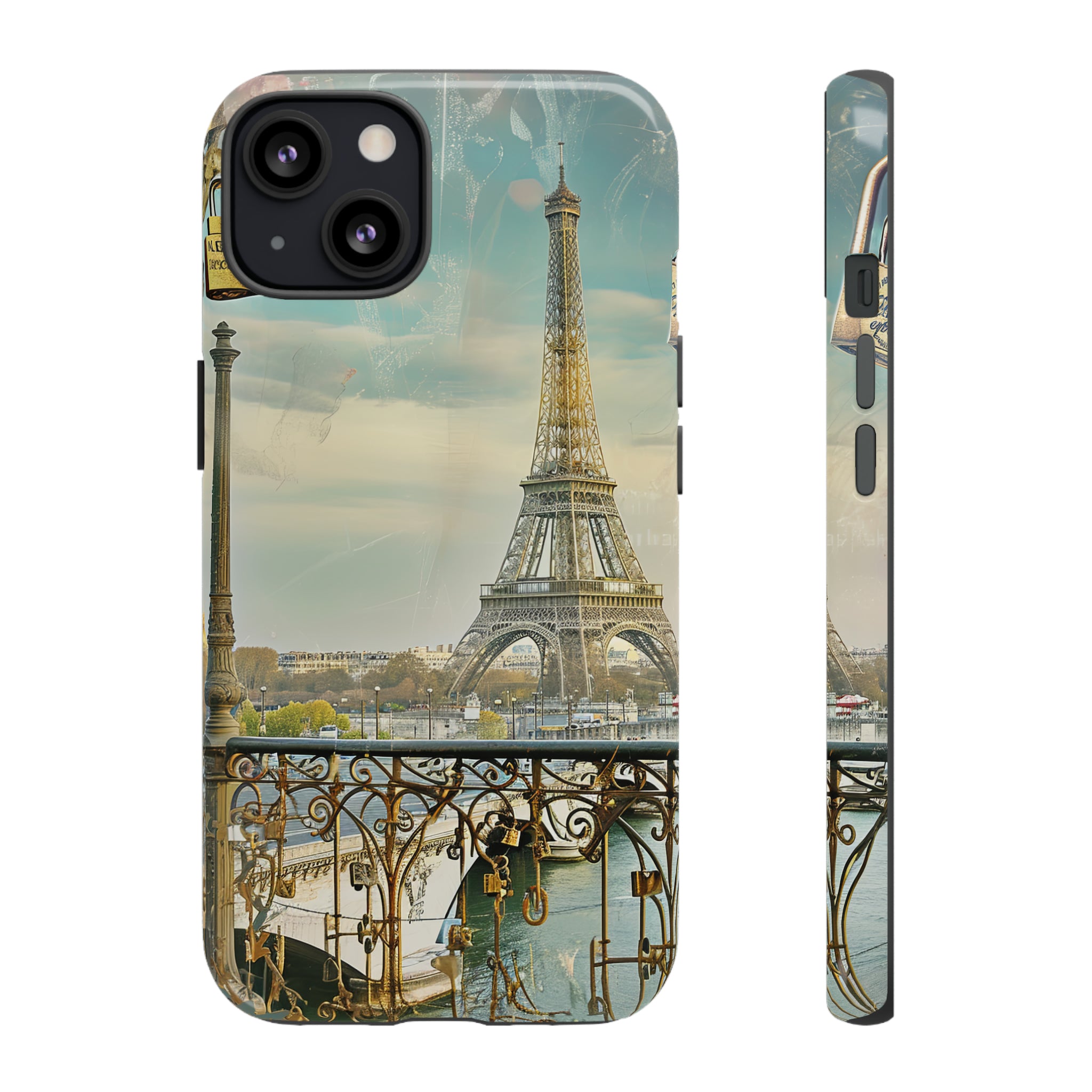 Parisian Love Landmarks - Protective Phone Case