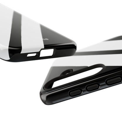 Diagonal Bands Noir Samsung S24 Plus Case - Tough
