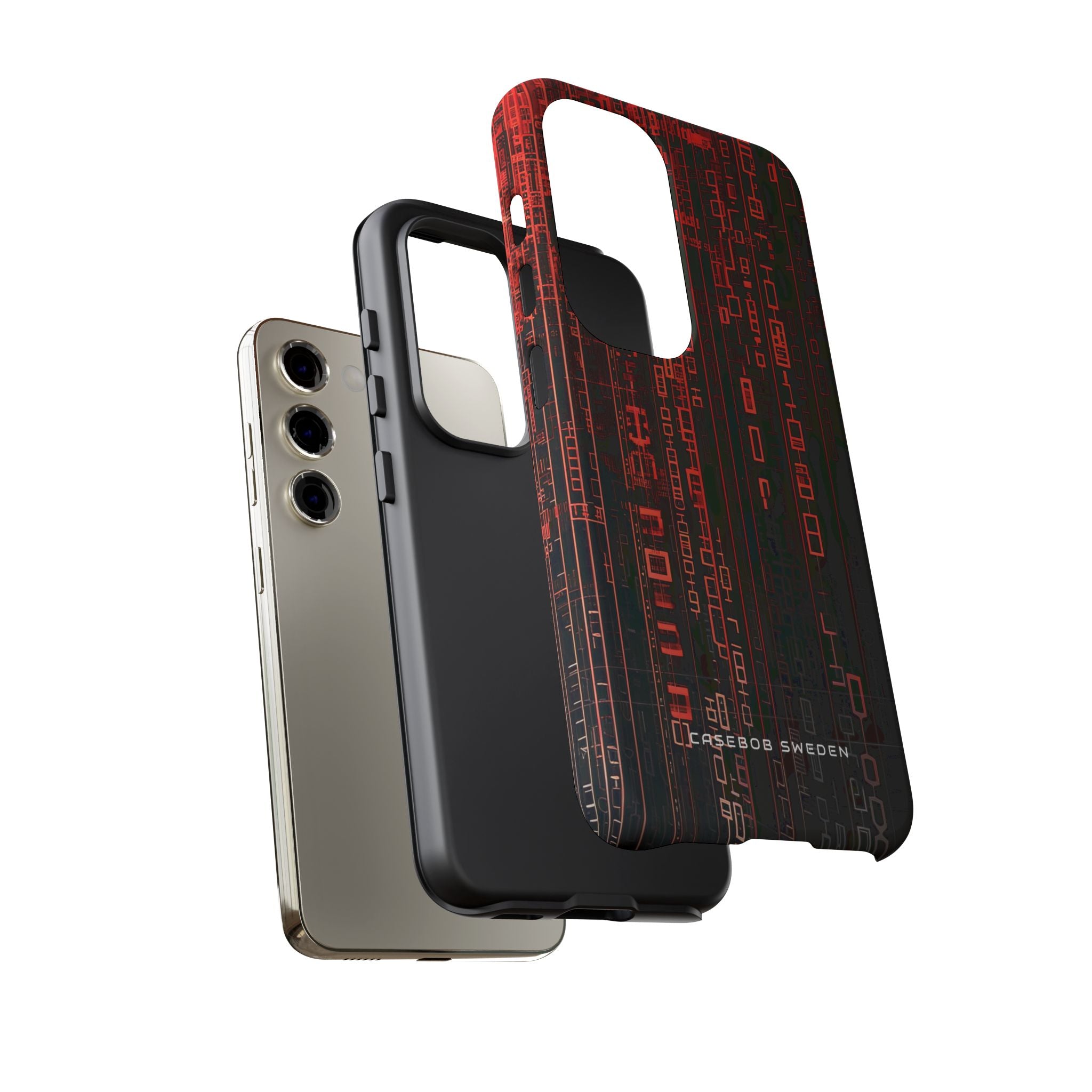 Gradient Cyberflux Network Samsung S23 - Tough Phone Case