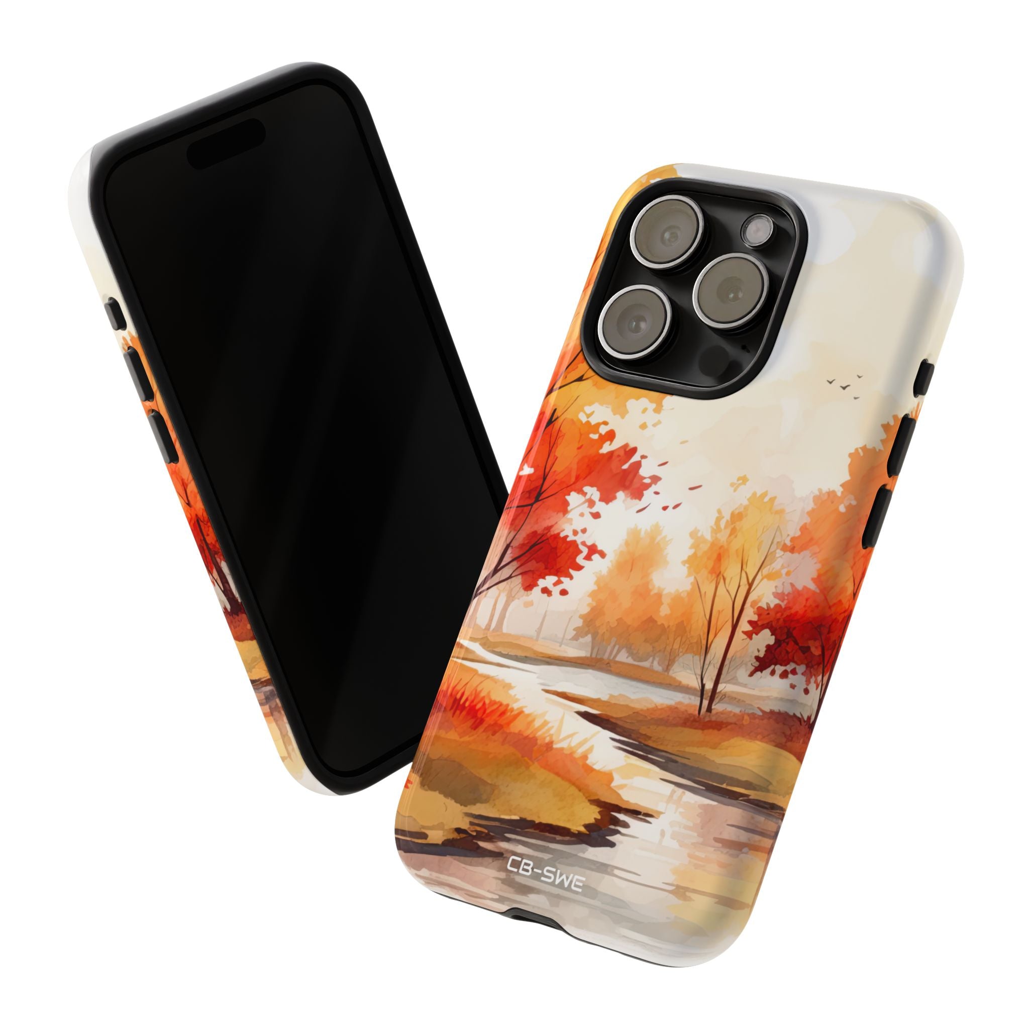 Autumn Leaves Dance - iPhone Case