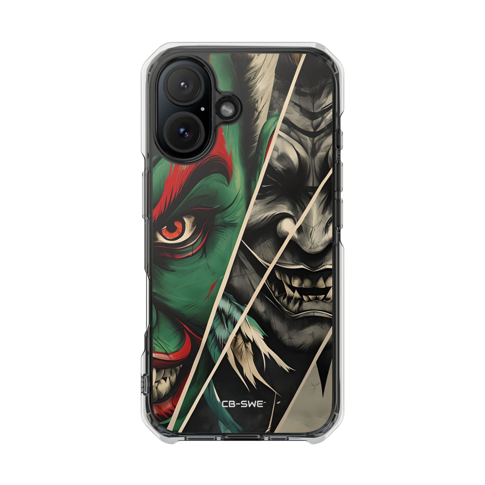 Demonic Panels Clash iPhone Case - Impact