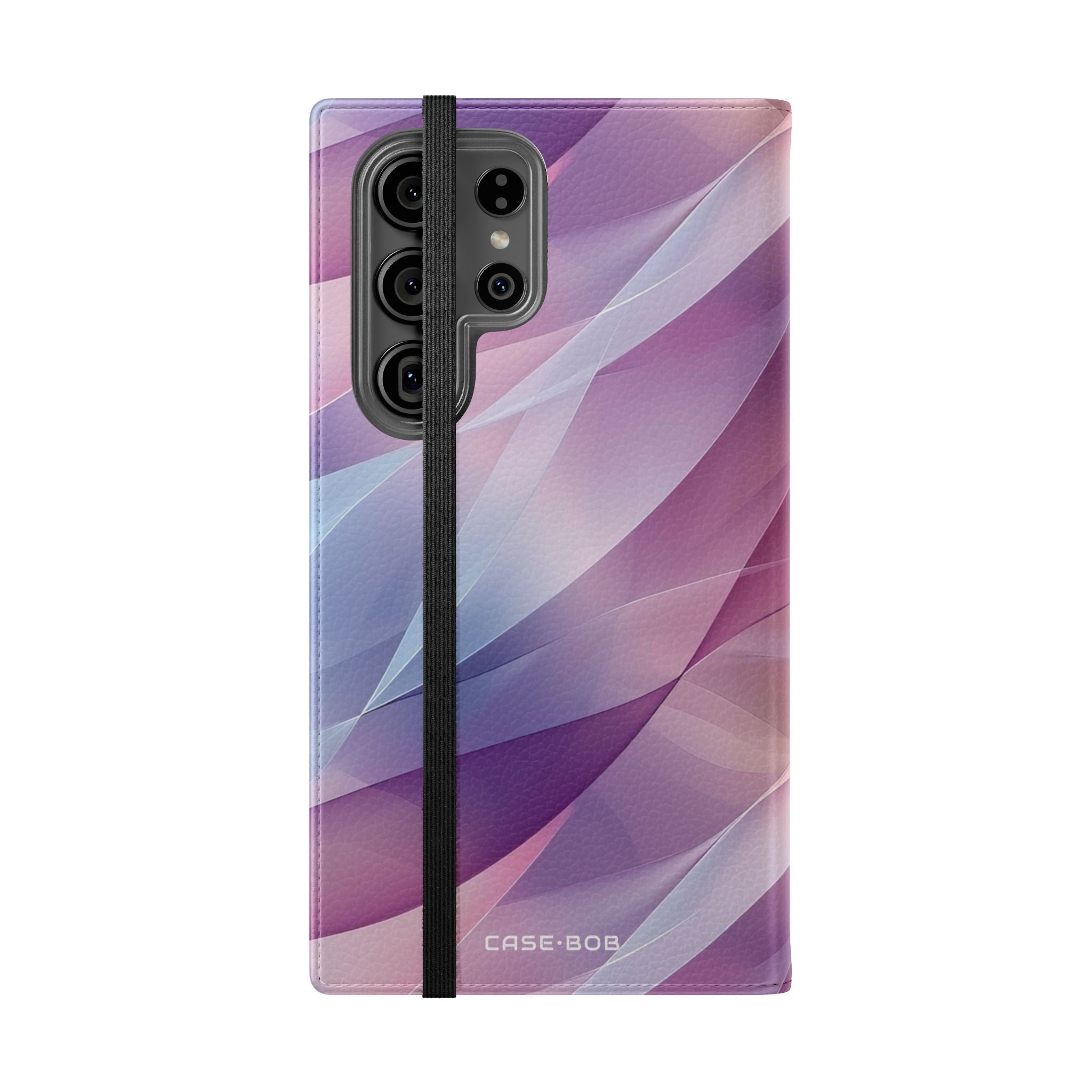 Pink Leafwave - Samsung S23 Ultra Case - Lompakkokotelo