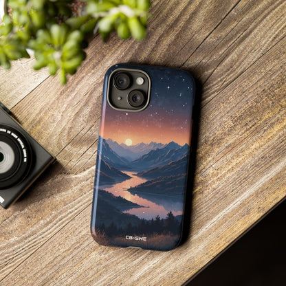 Mountains Embrace Light - iPhone Case