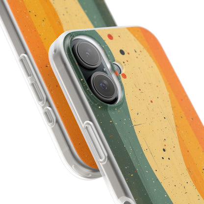 Wavy Forest Veil iPhone 16 Case - Soft