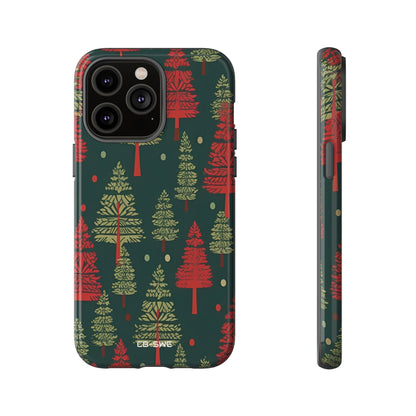 Trees Dance Playfully - iPhone Case