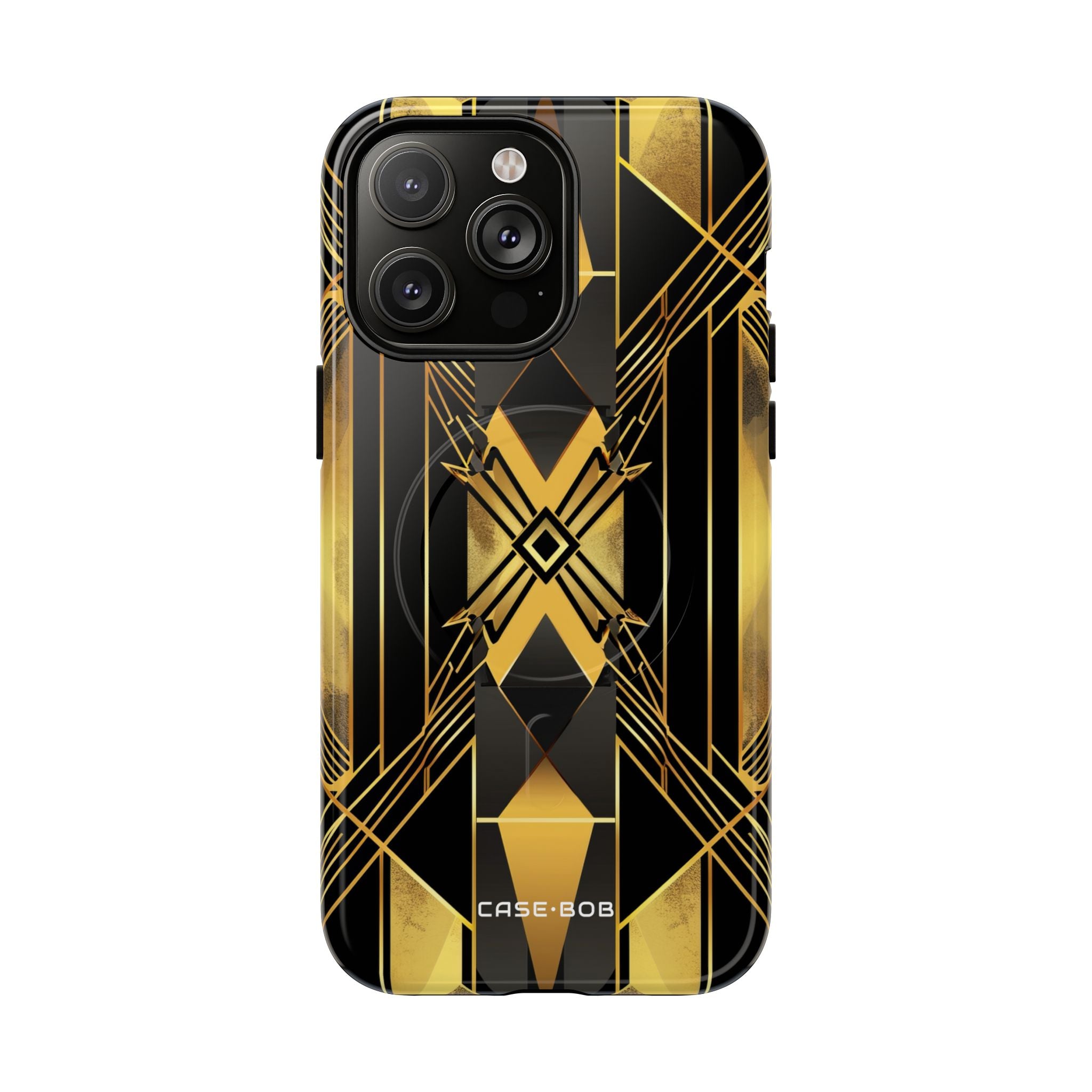 Golden Diamond Radiance iPhone 14 Pro Max Case - Tough+