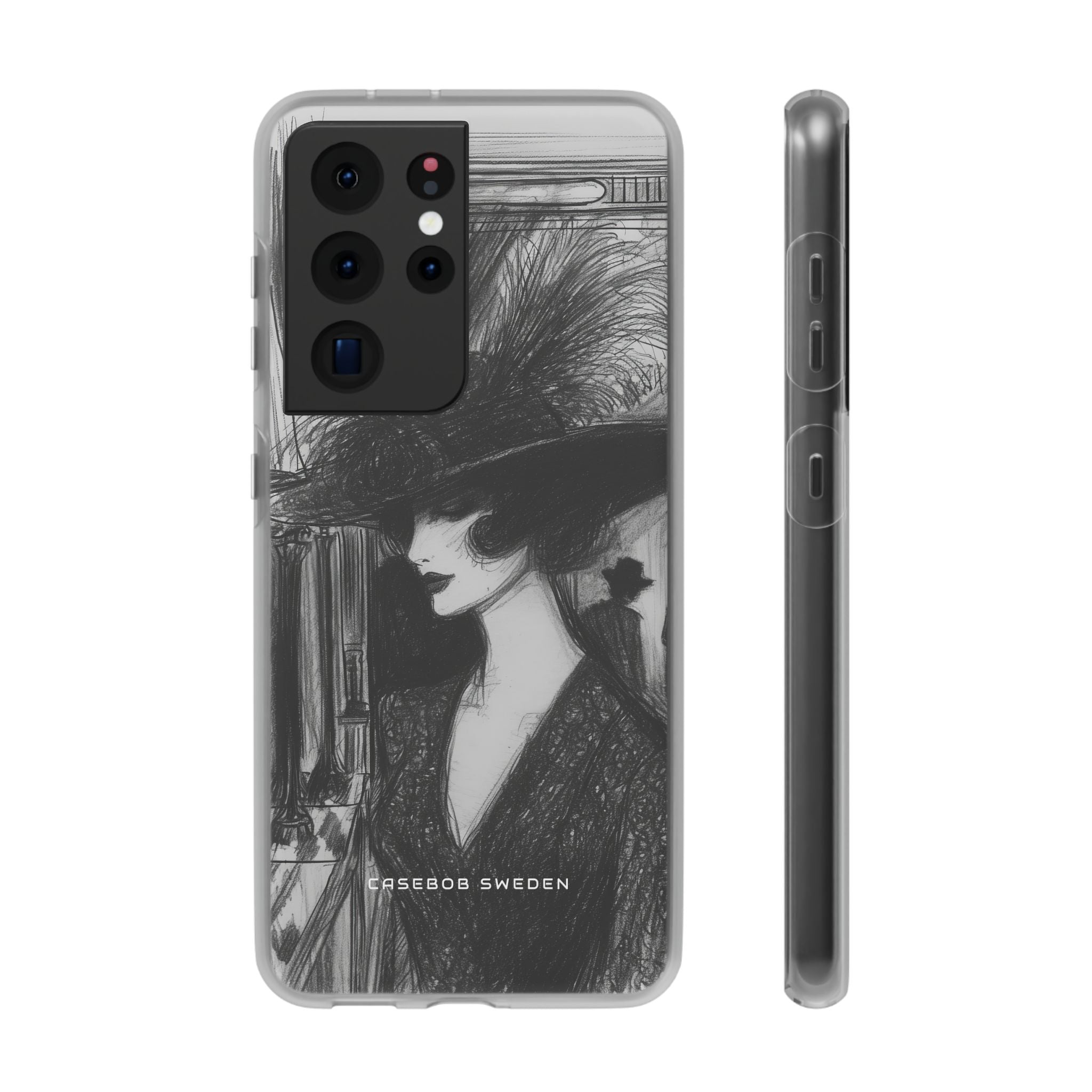 Timeless Elegance in Monochrome Samsung S21 - Flexi Phone Case